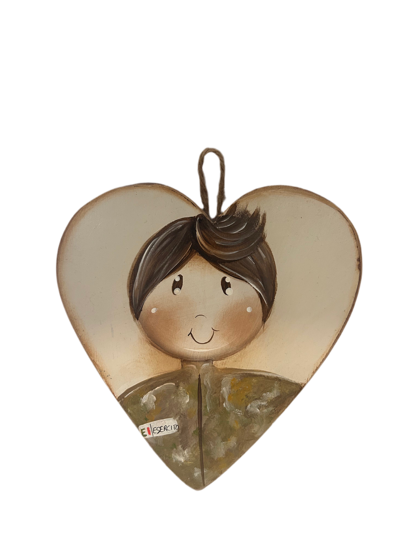 cuore in legno dei mestieri