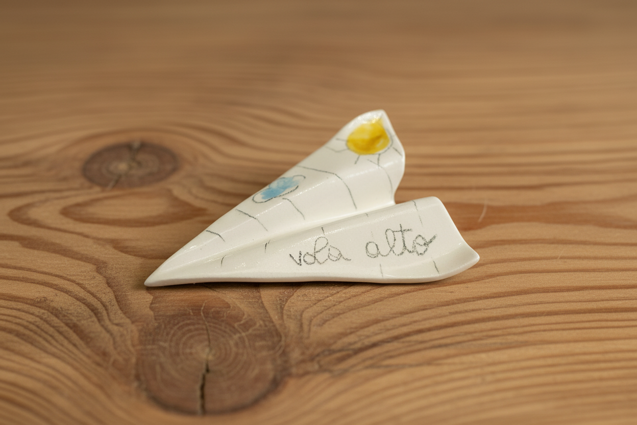 Airplane “flies high”