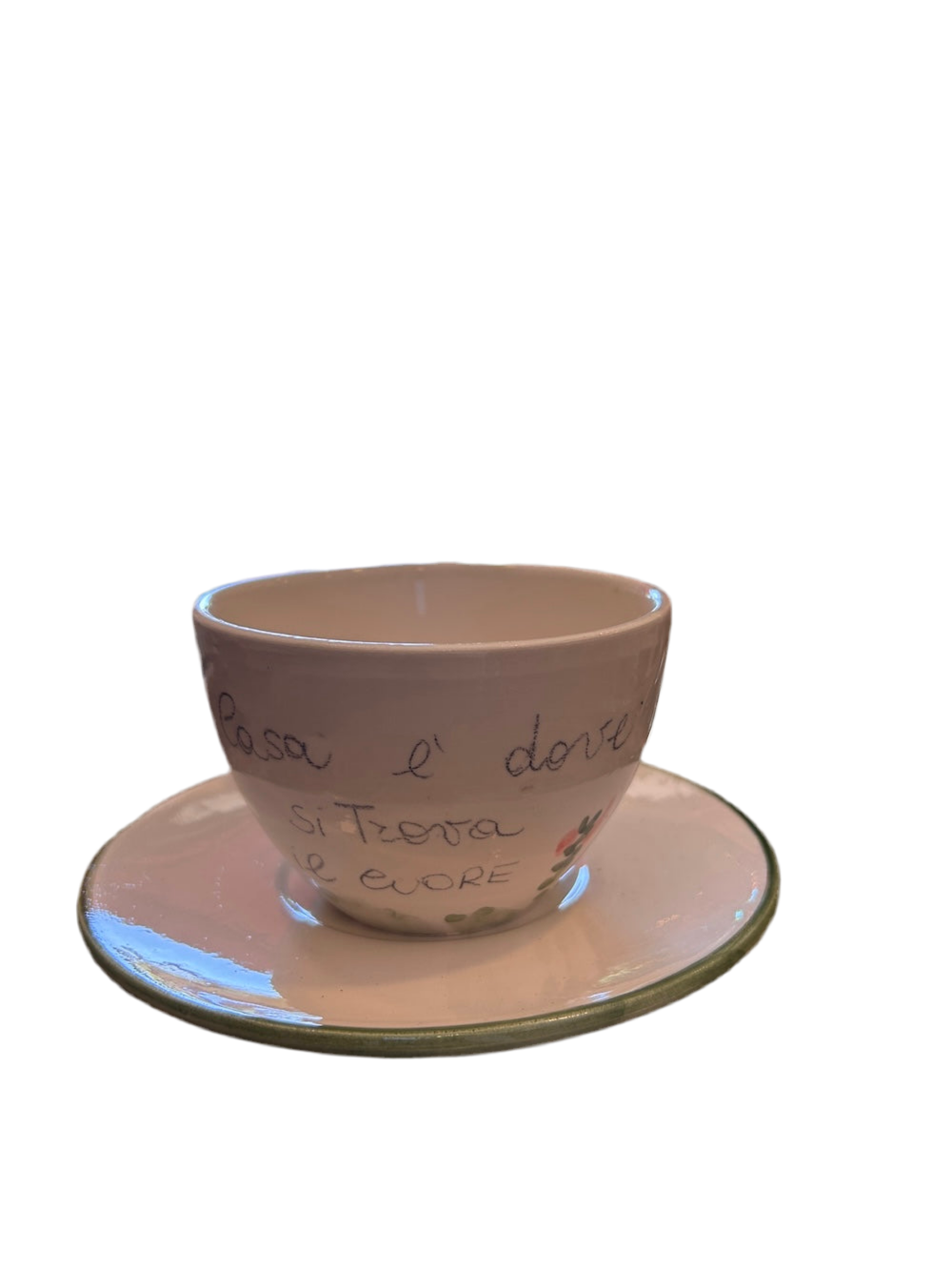Tazza " casa è dove si trova il cuore"