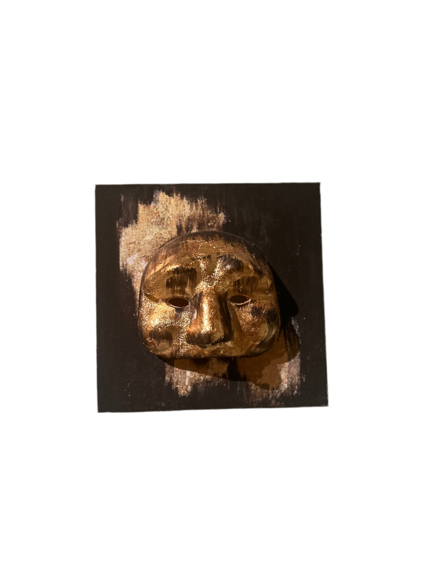 Quadro pulcinella oro