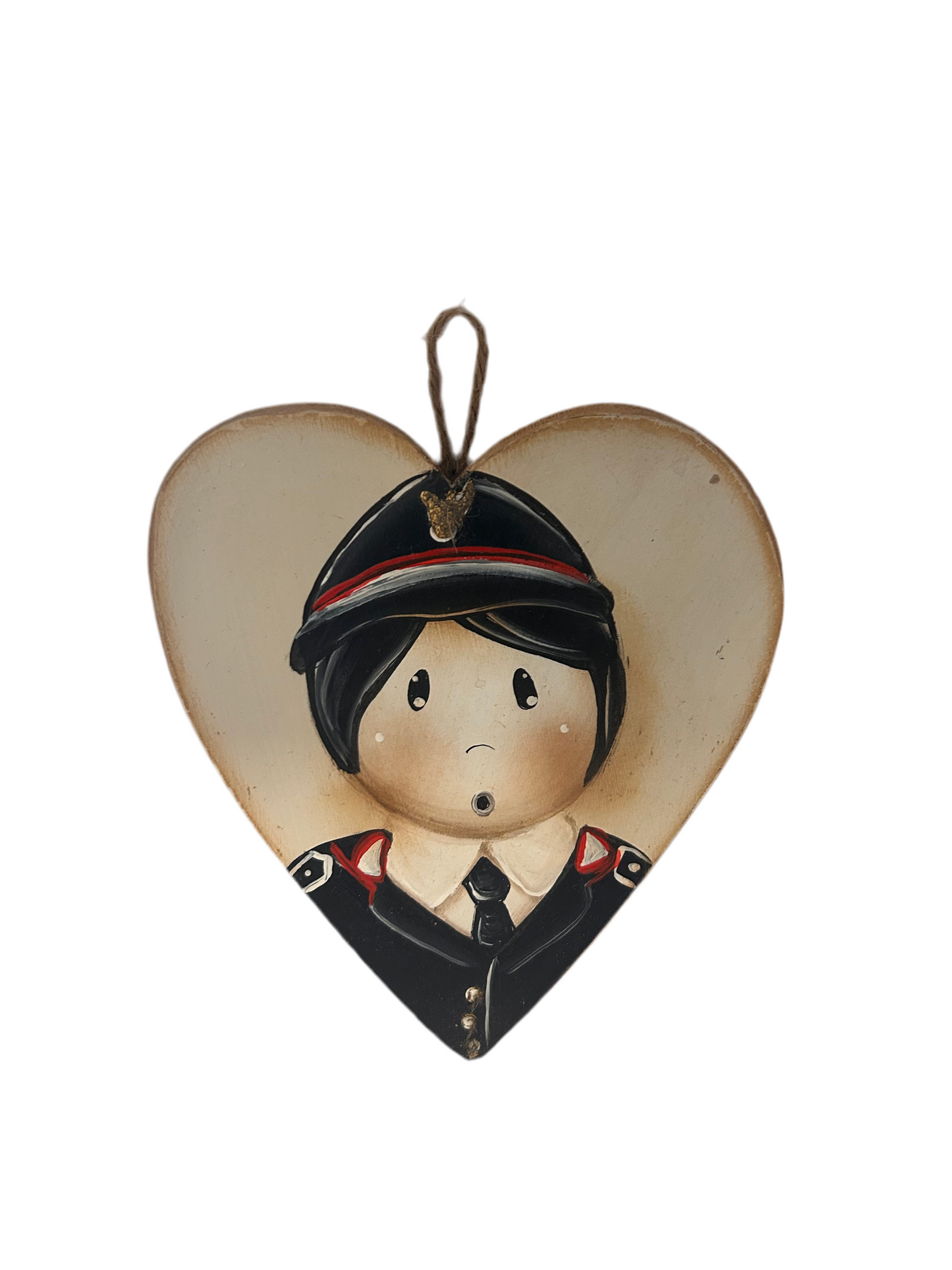 cuore in legno dei mestieri