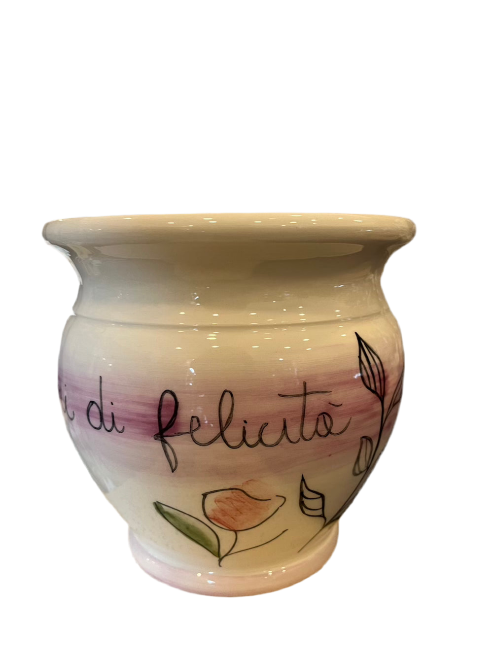 Vaso " raccogli gli attimi"