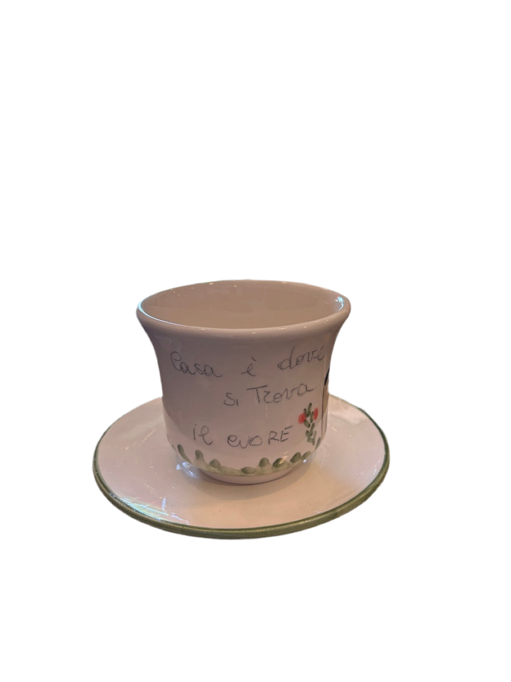 Tazza " casa è dove si trova il cuore"