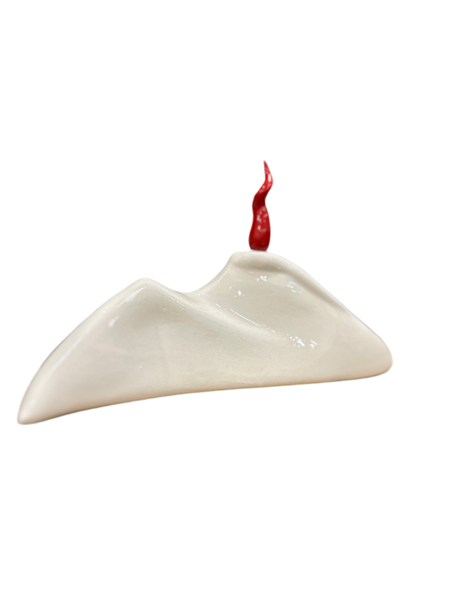 Vesuvio in ceramica