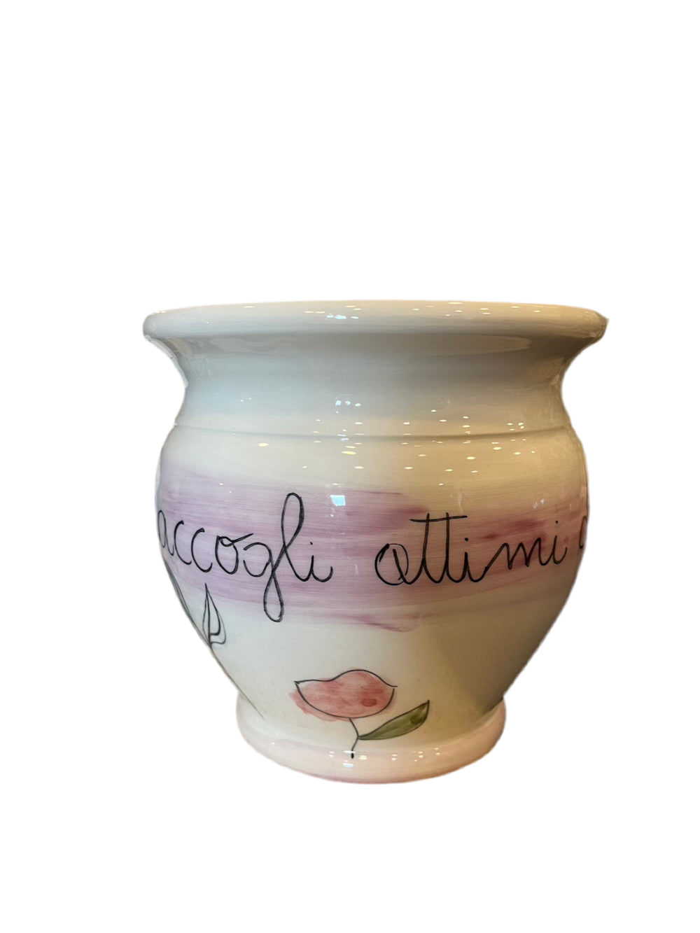 Vaso " raccogli gli attimi"