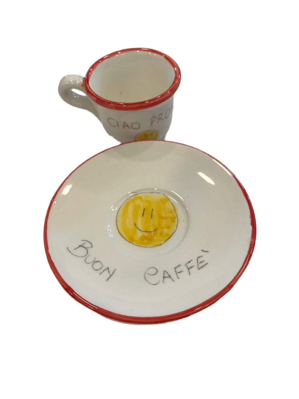 Tazzina caffè in ceramica " PROF"