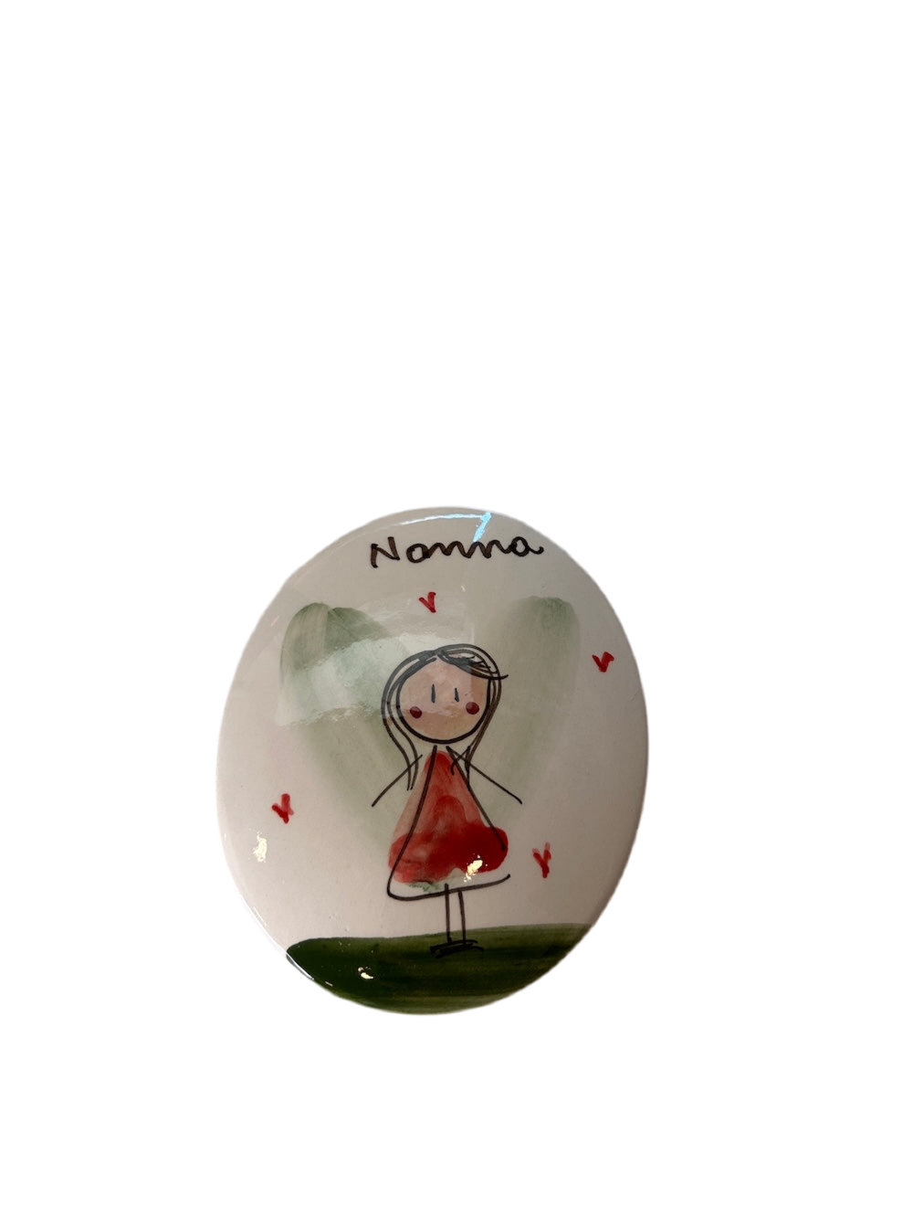 Targhe ovali ceramica