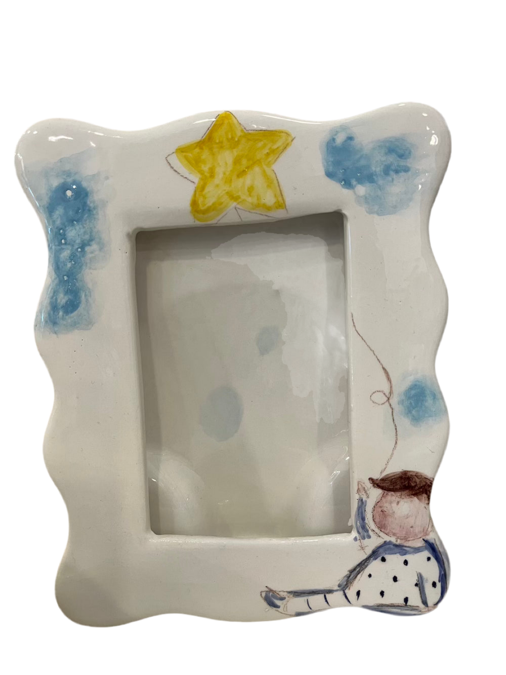 Cornice ceramica bimbo