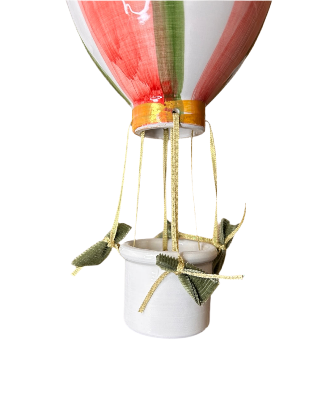 Mongolfiera ceramica