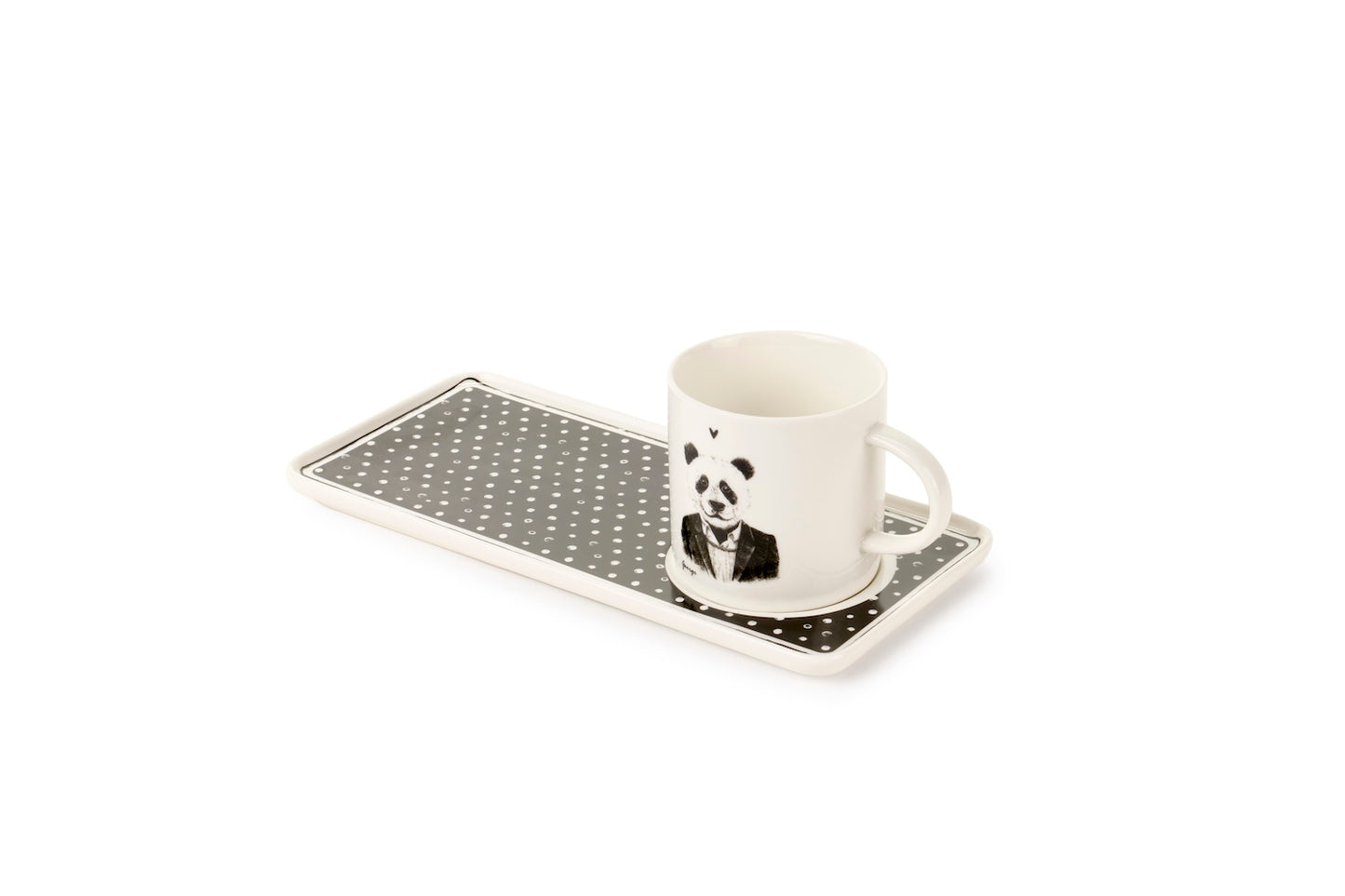 tazza con piatto Friends' con scatola
