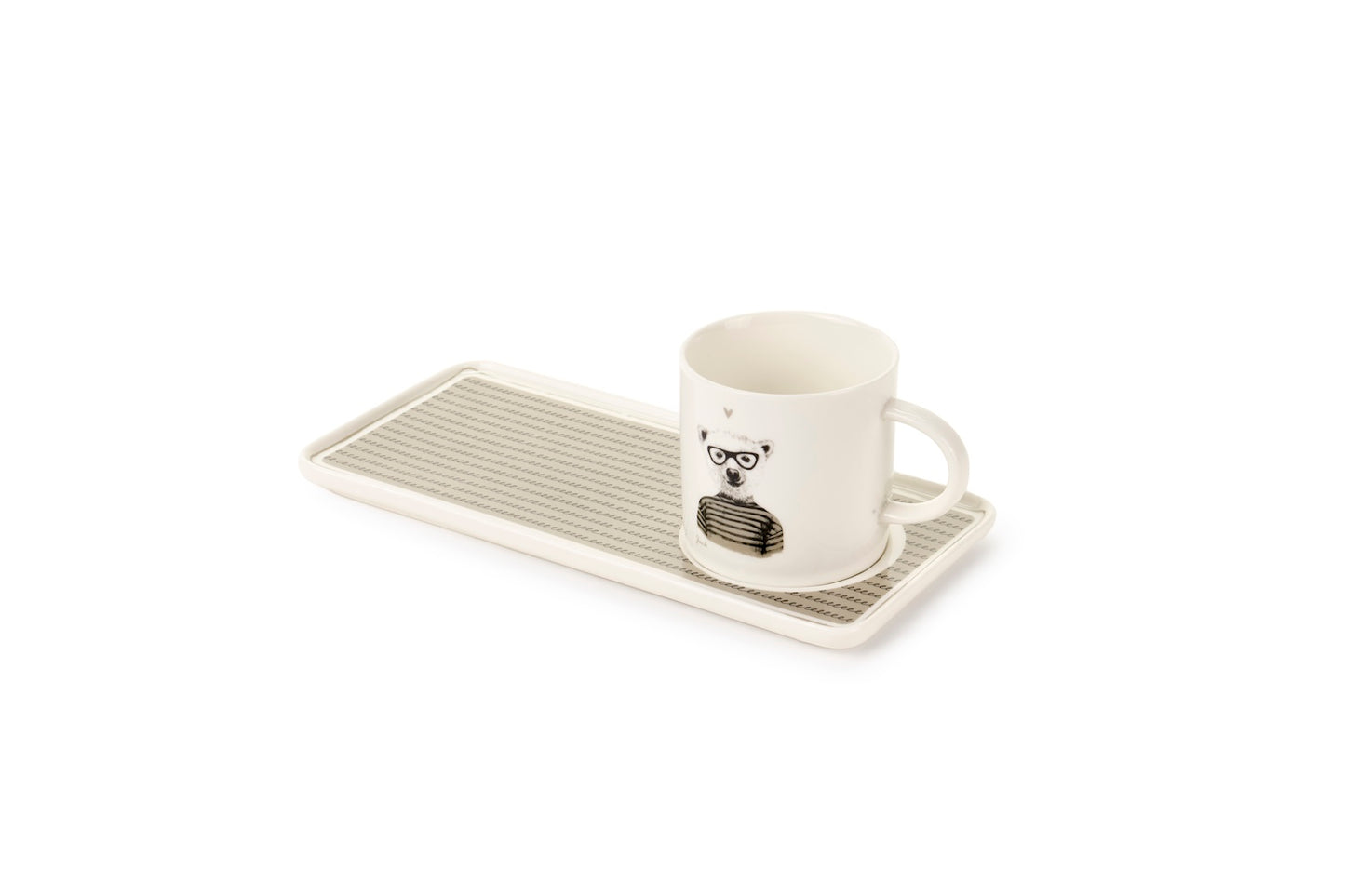 tazza con piatto Friends' con scatola