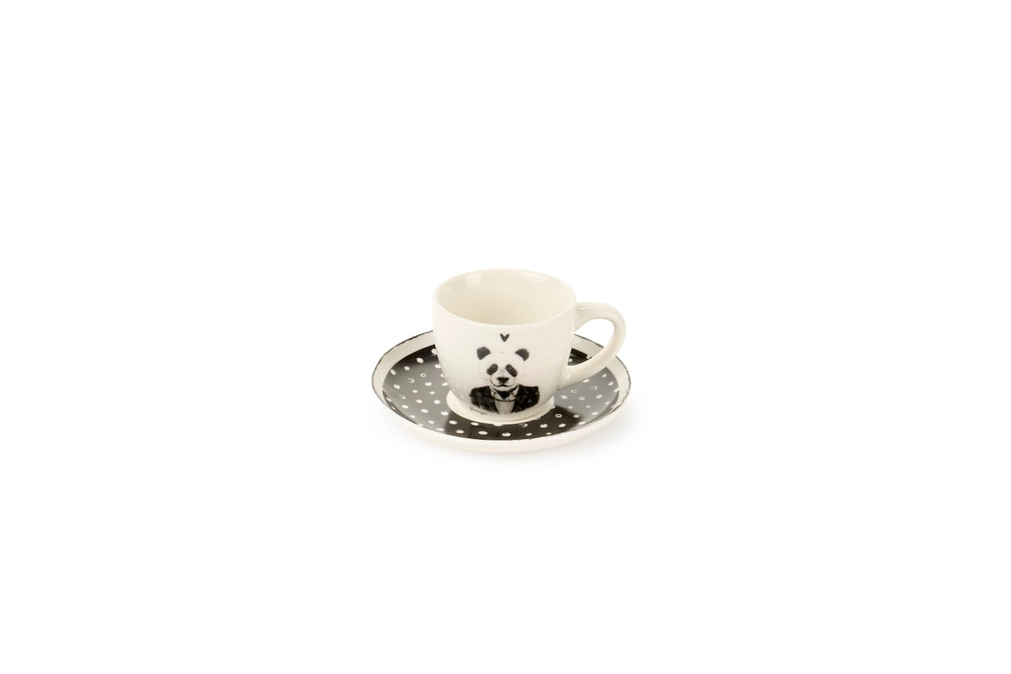 set 2 tazzine con piatto Friends' con scatola