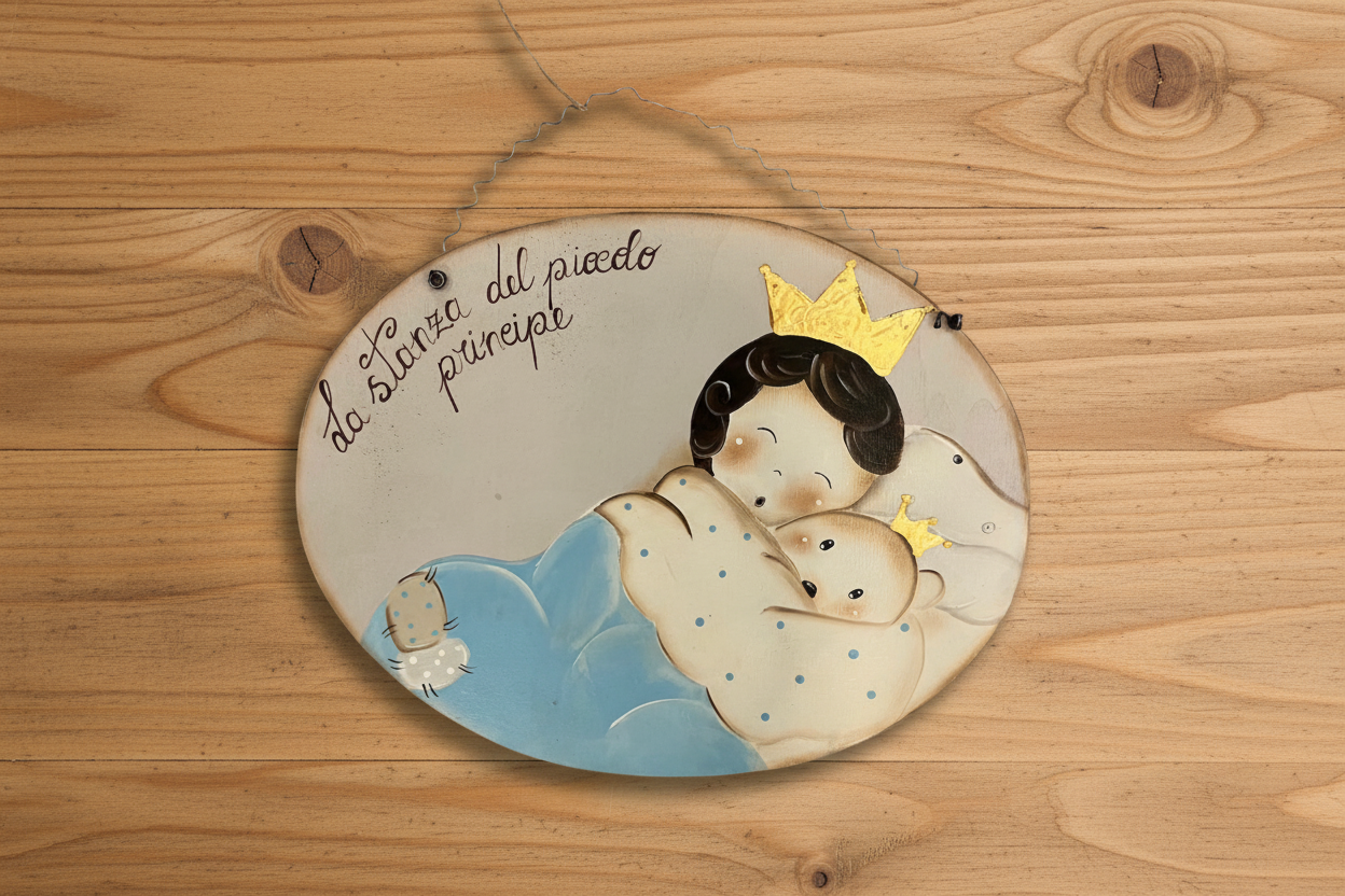 Placa de madera del Príncipe