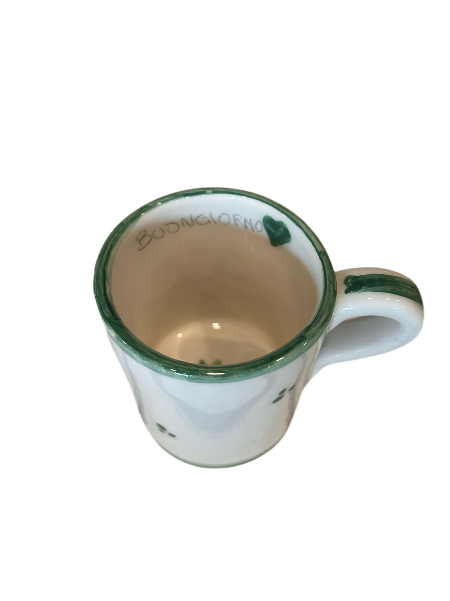 Tazza in ceramica dipinta