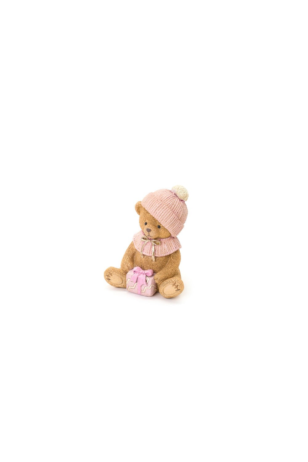 Orso seduto rosa