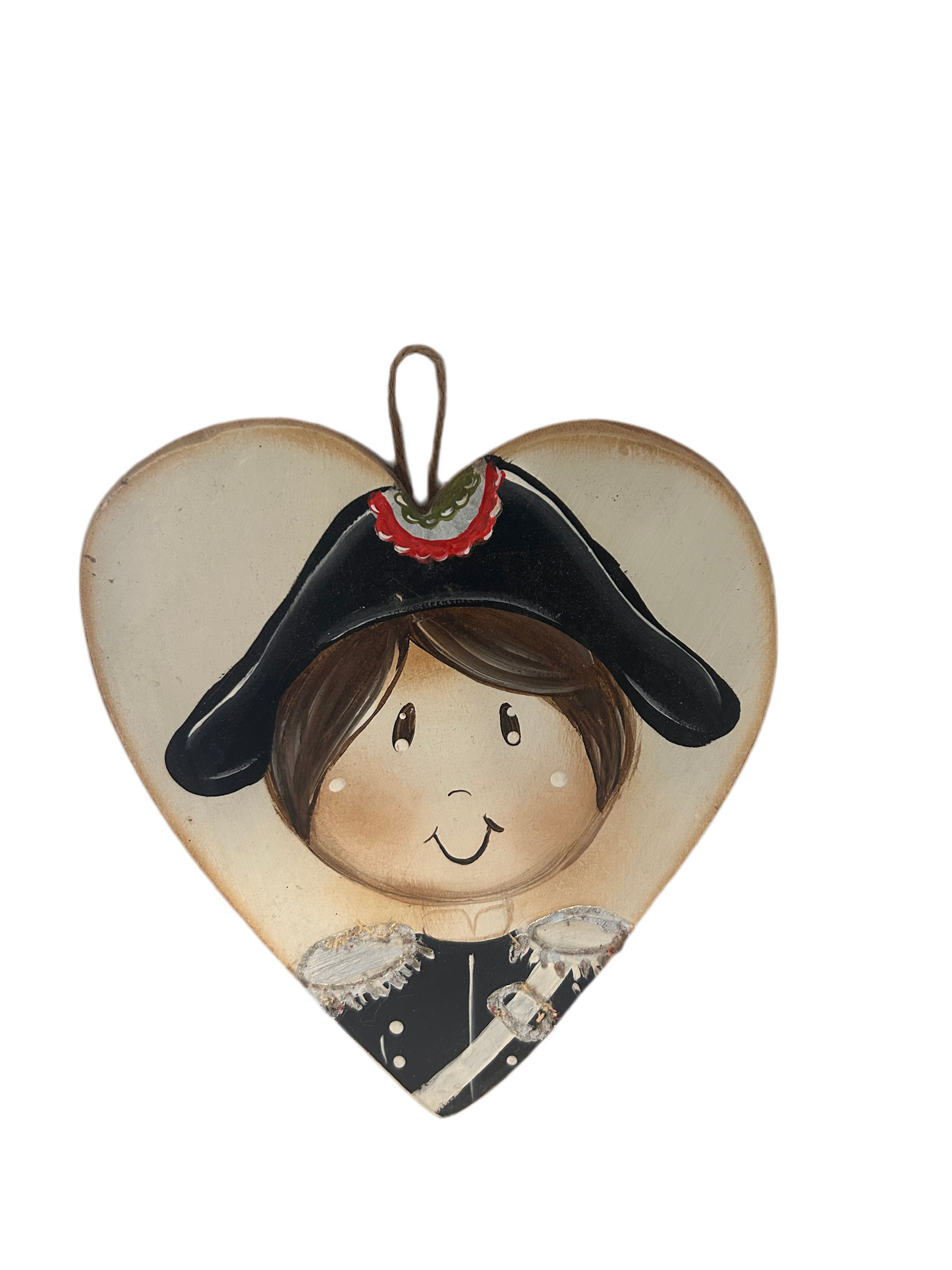 cuore in legno dei mestieri