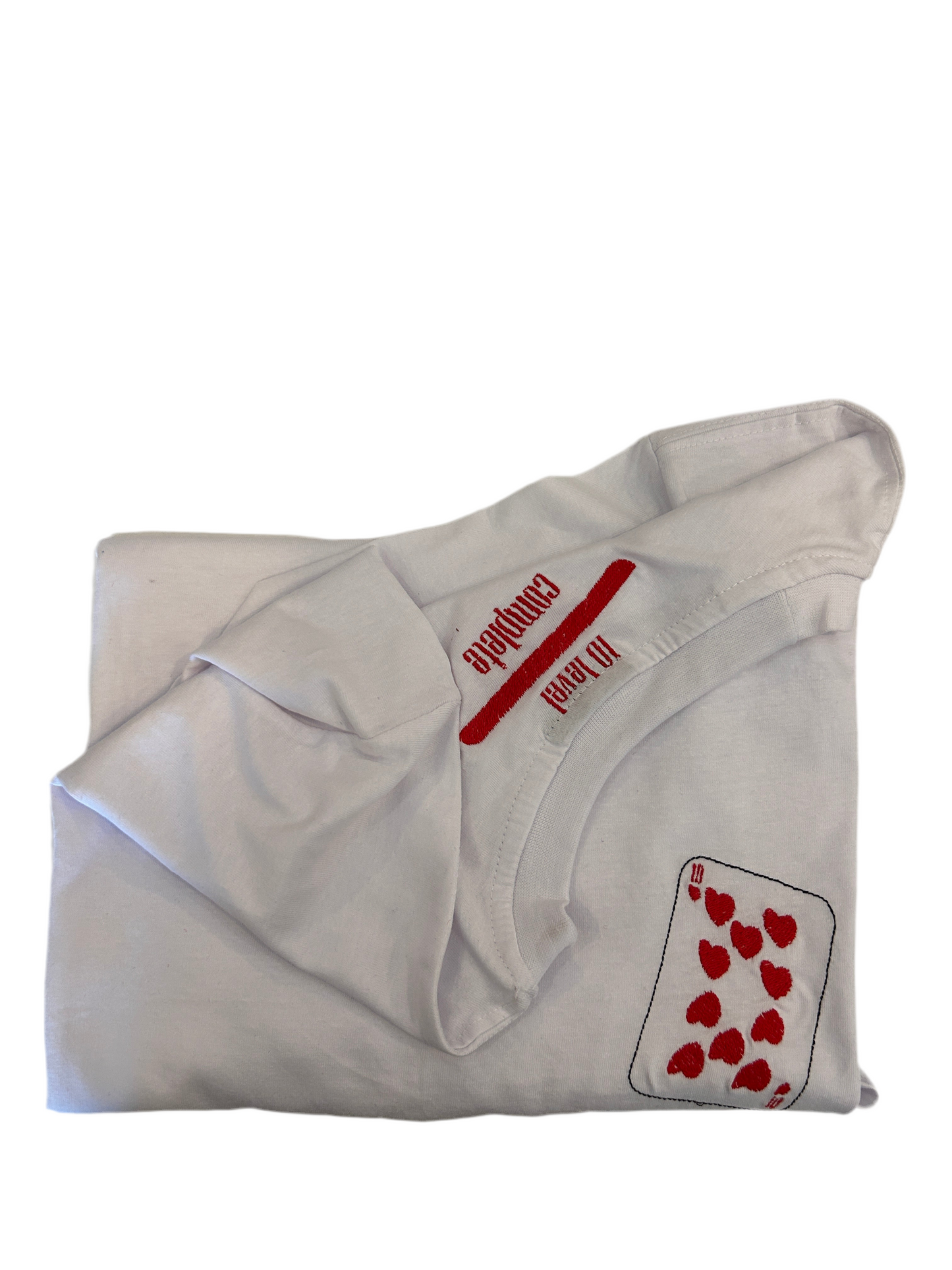 T-shirt ricamata