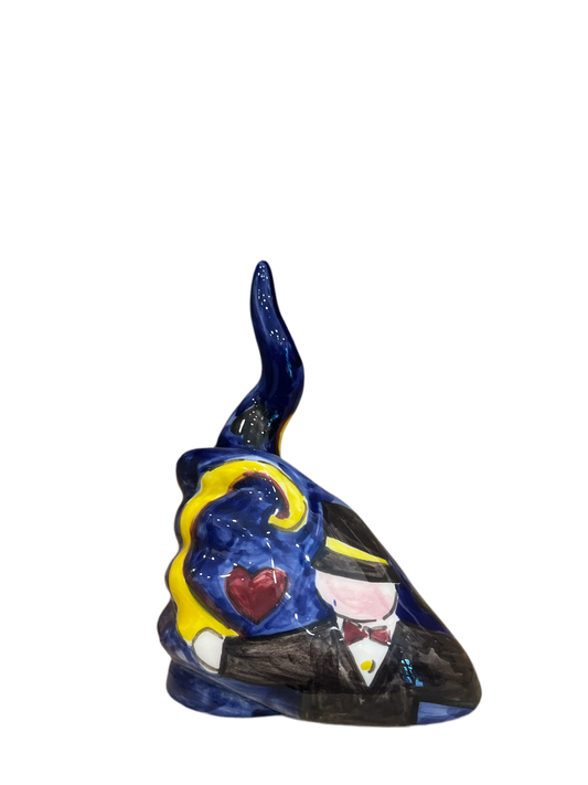 Mano con corno sciò sciò