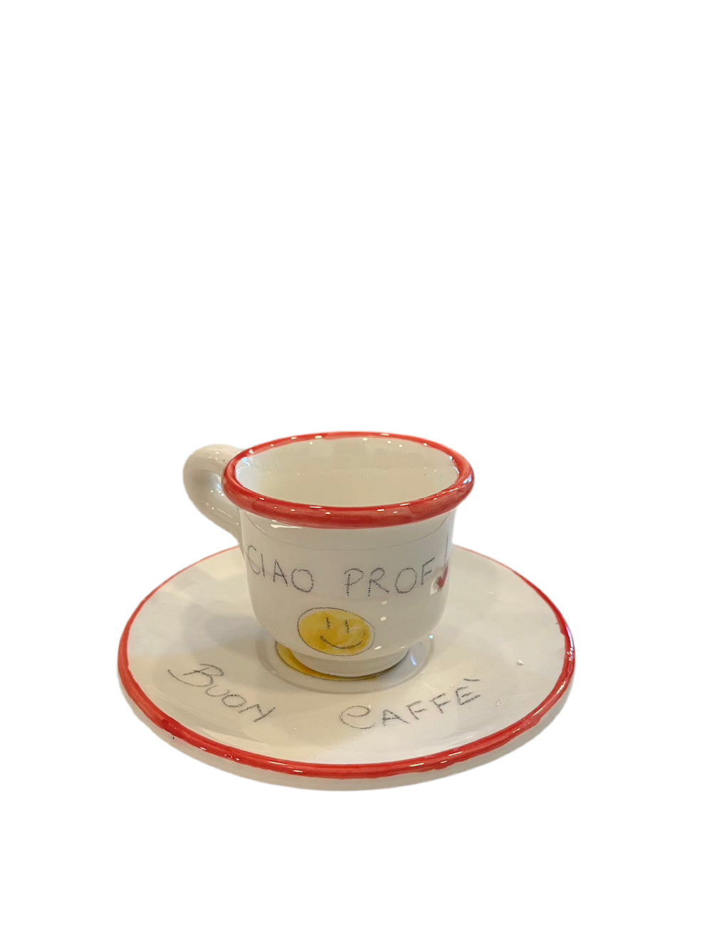 Tazzina caffè in ceramica " PROF"