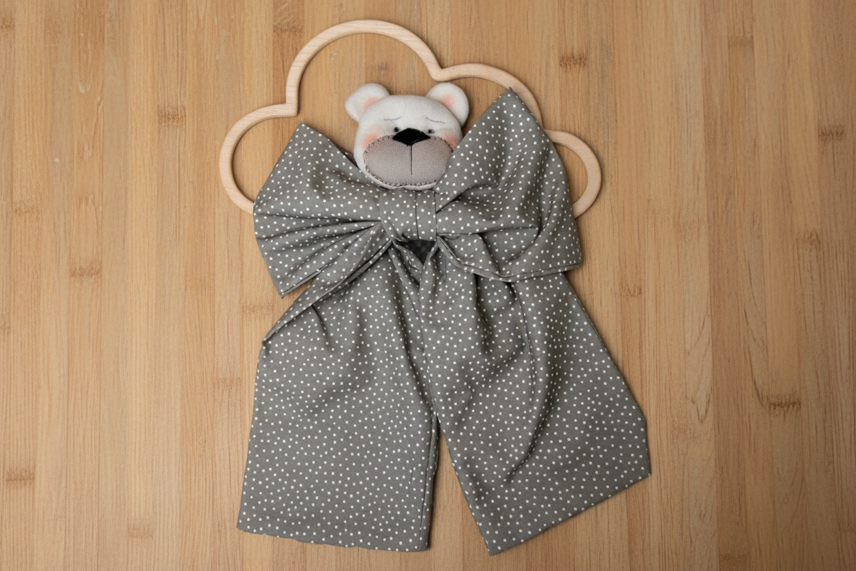 Teddy bear birth ribbon