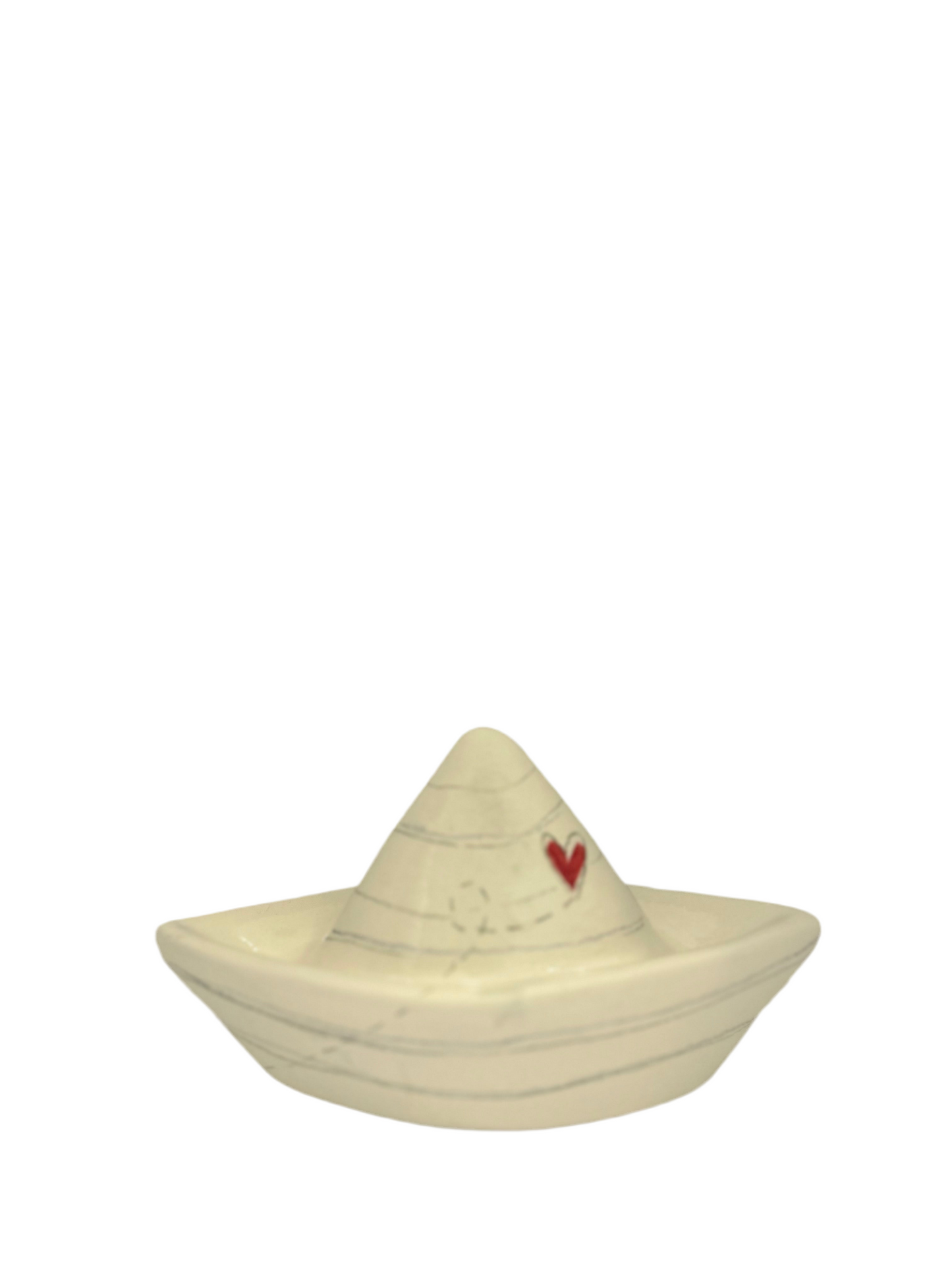 barchetta in ceramica