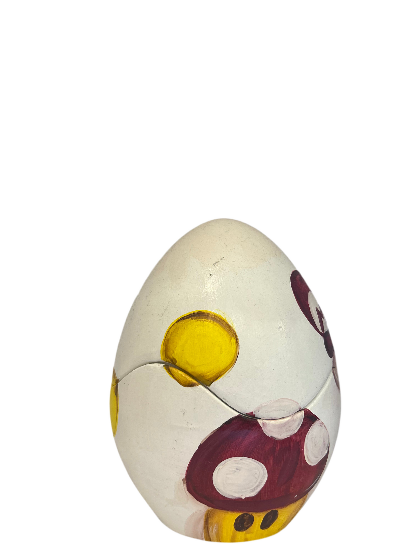 Uovo ceramica Mario cross