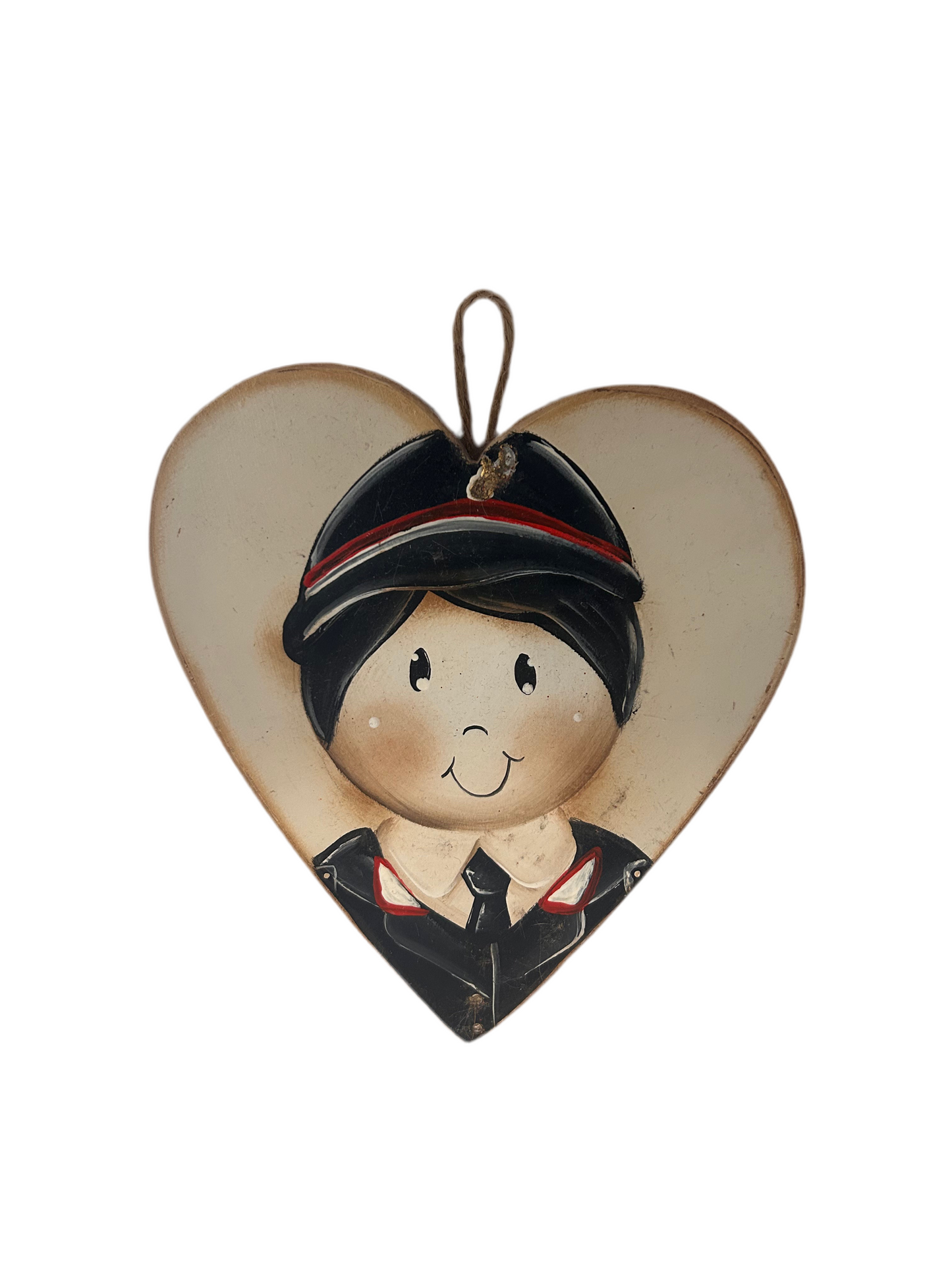cuore in legno dei mestieri