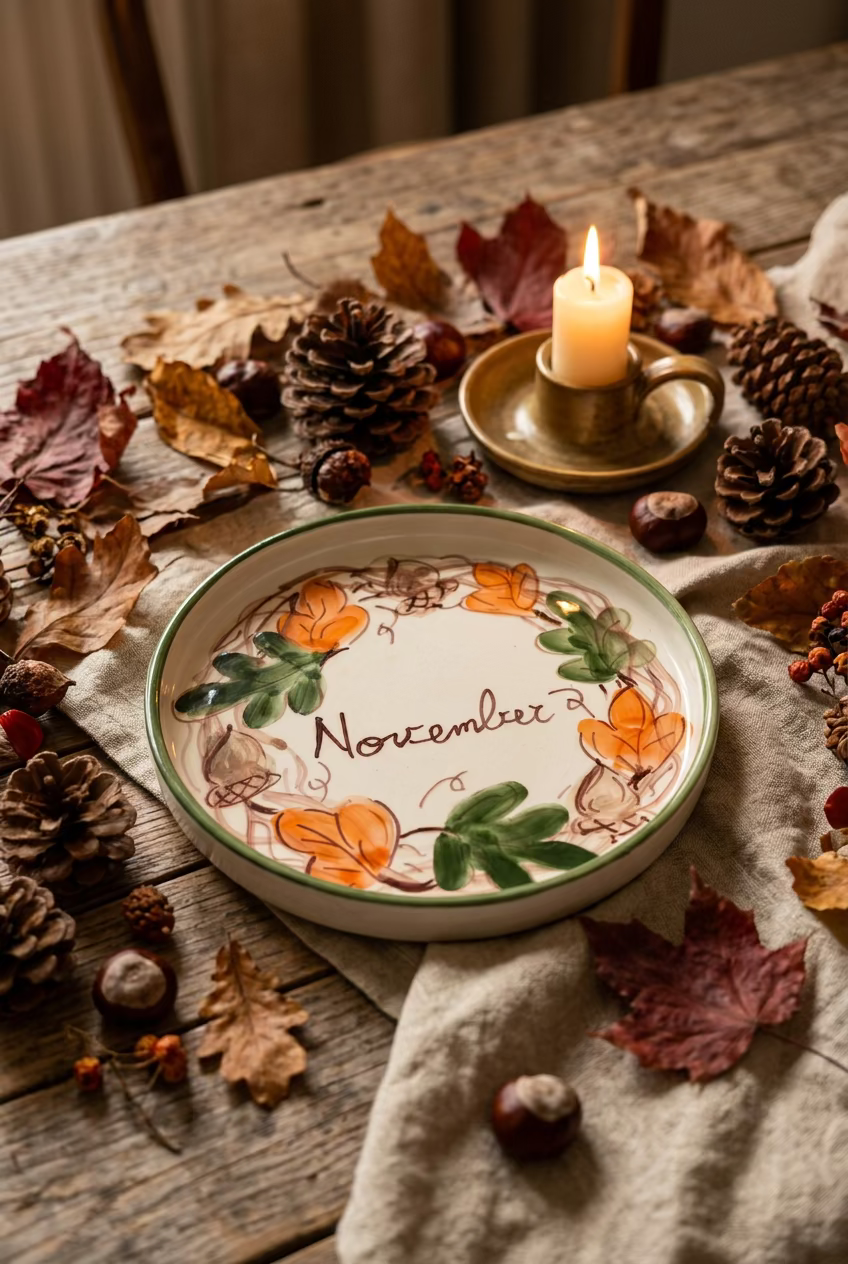 Piatto " november"