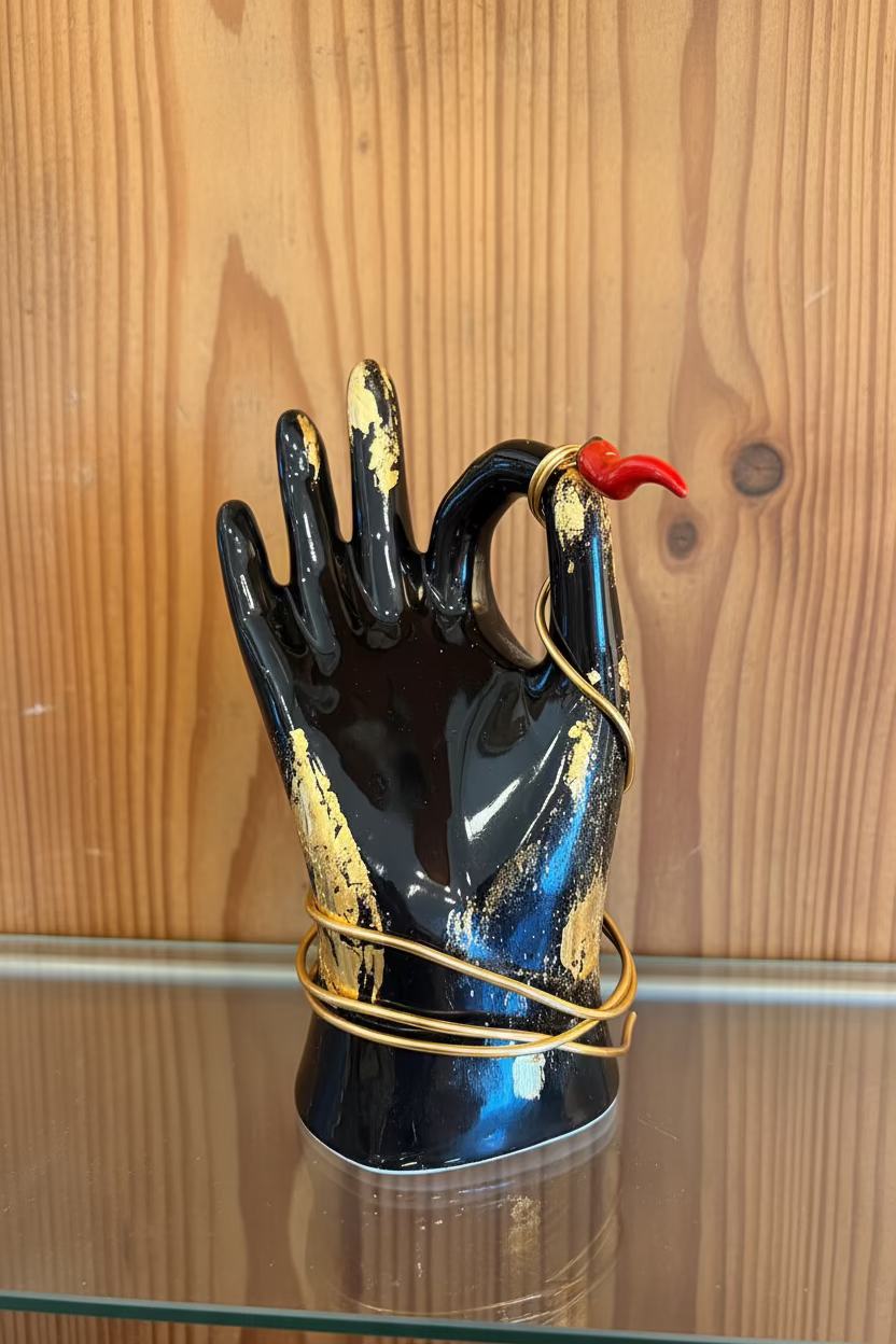 Mano nera e oro