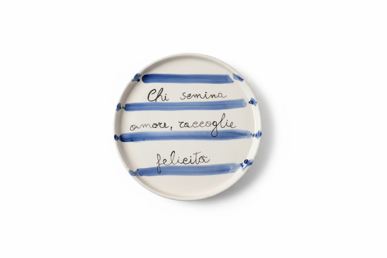 Piatto personalizzabile