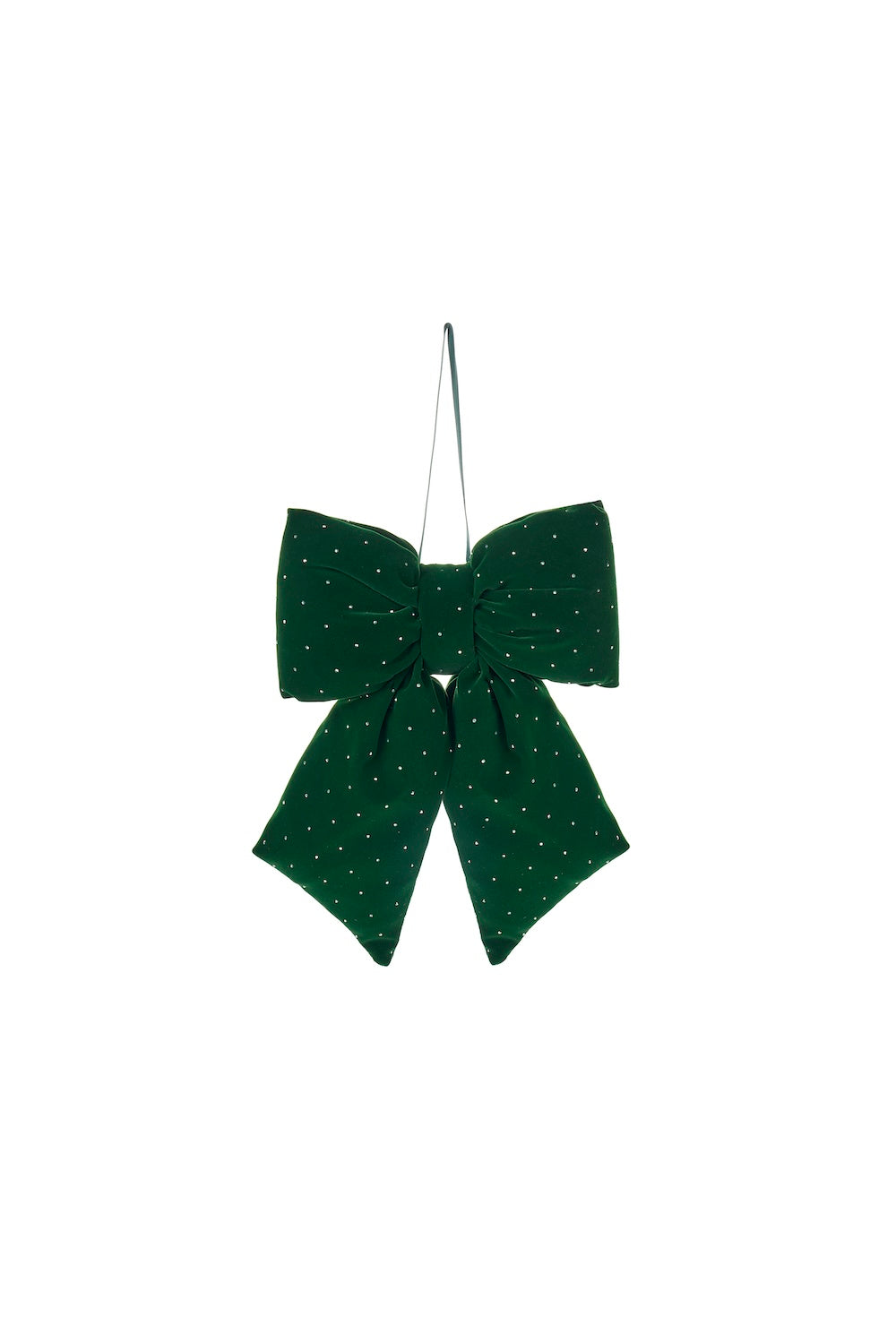 Fiocco verde velluto
