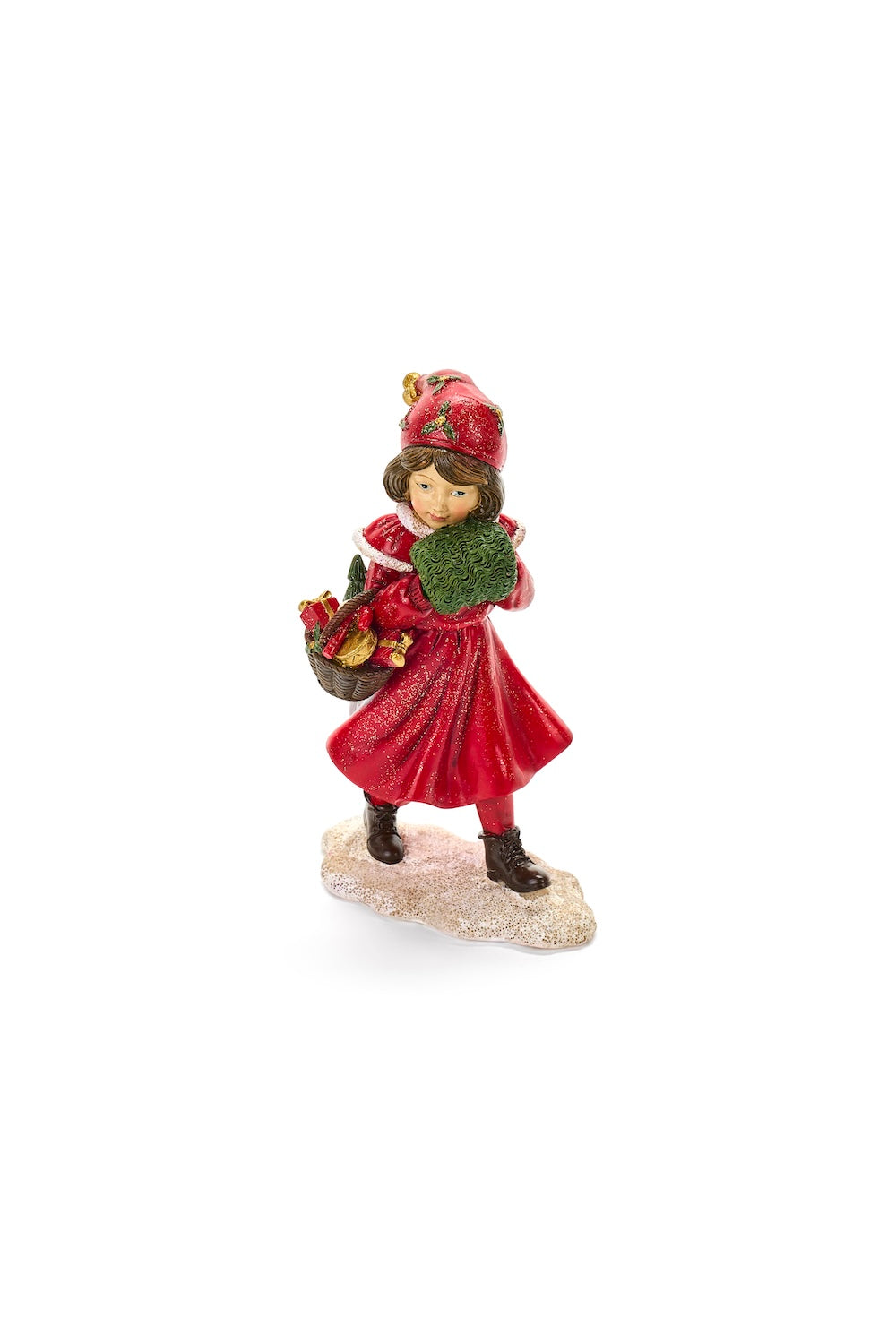 Bimbi rossi cesto\campana