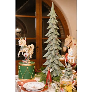 Albero con glitter