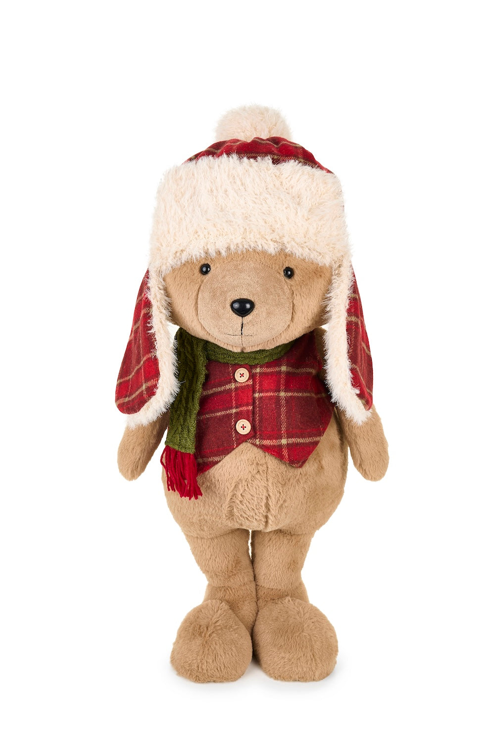 Orso in piedi con cappello