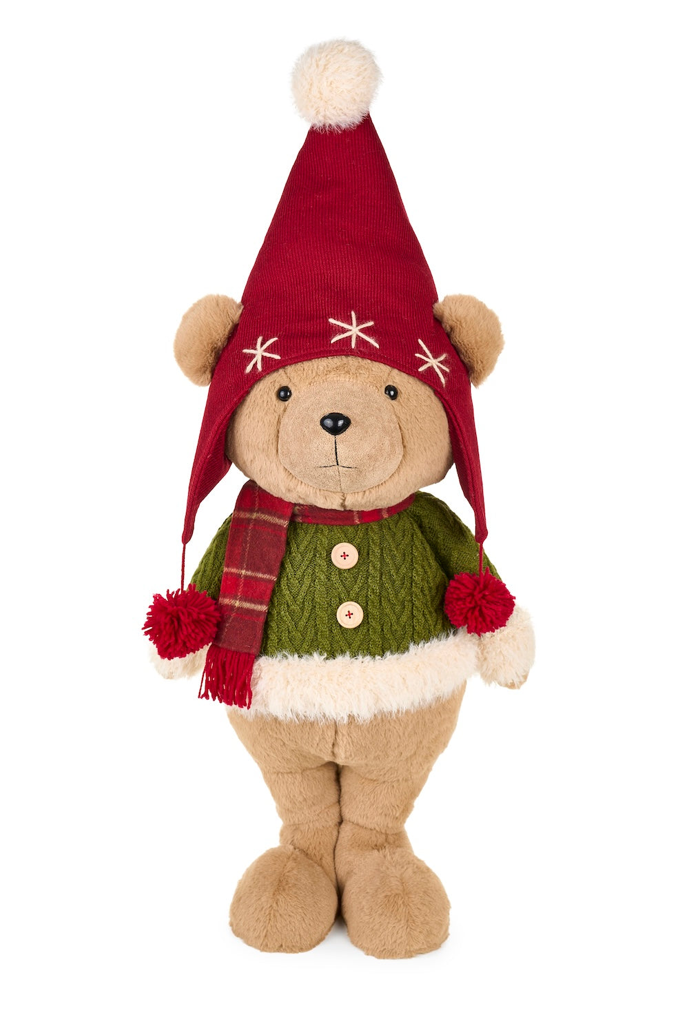 Orso in piedi con cappello
