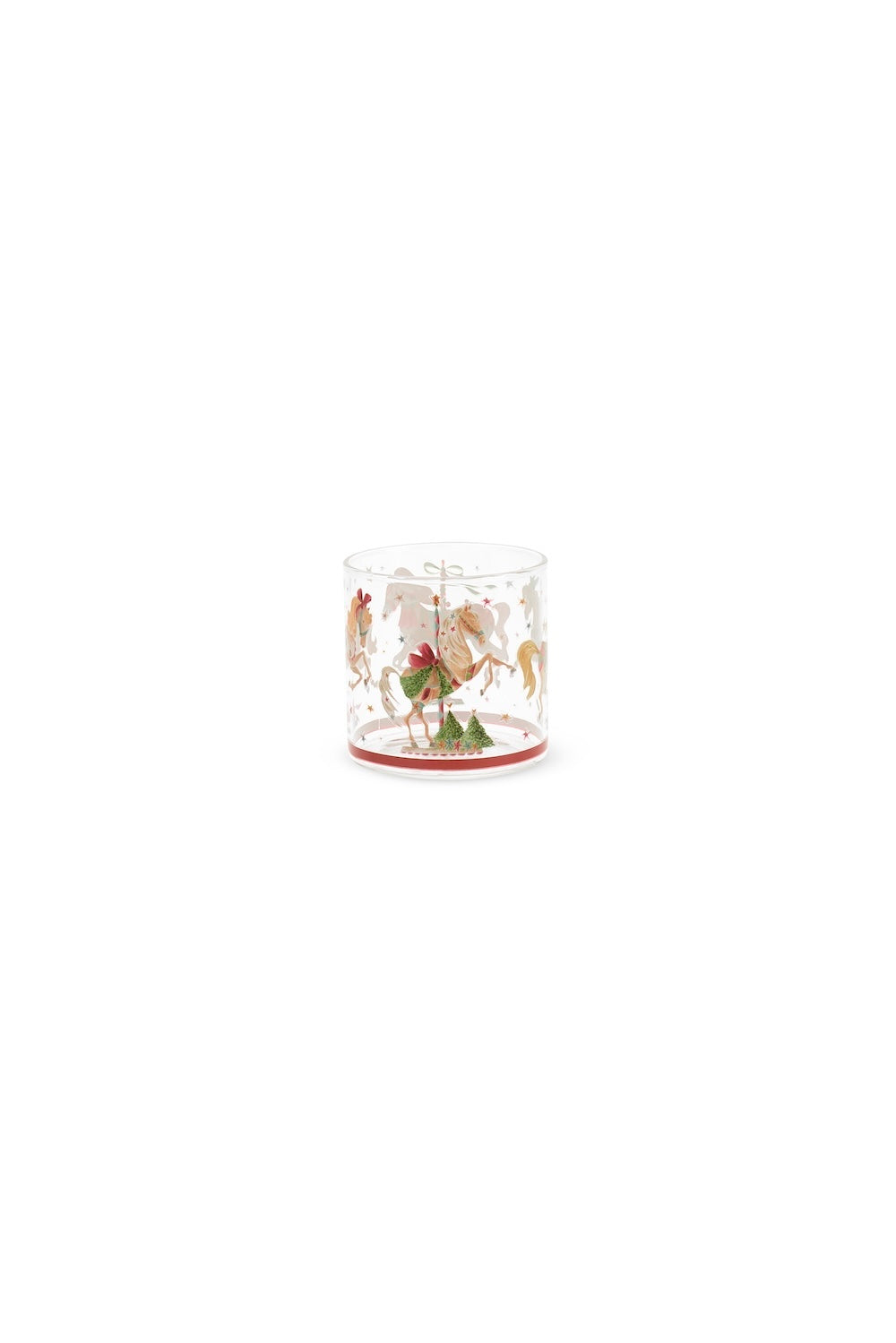 Bicchiere borosilicato giostra