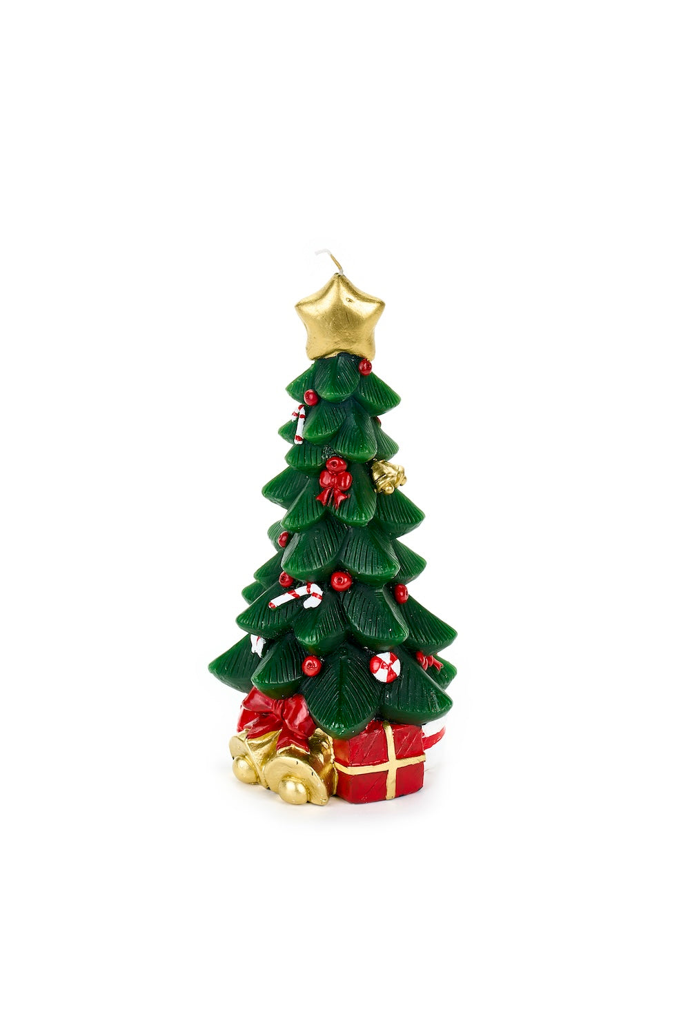 Candela albero con pacchetti