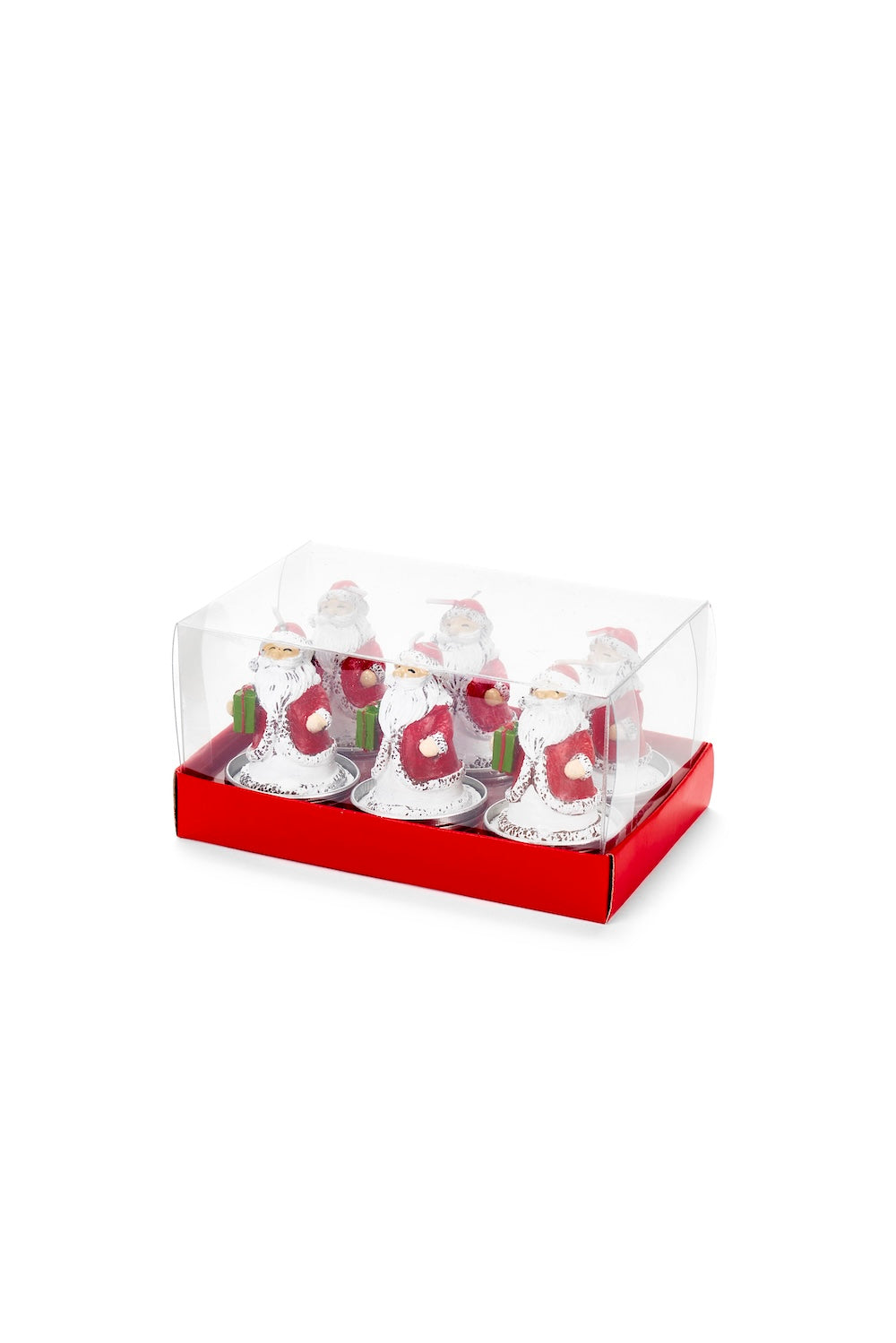 S\6 Candele babbo natale