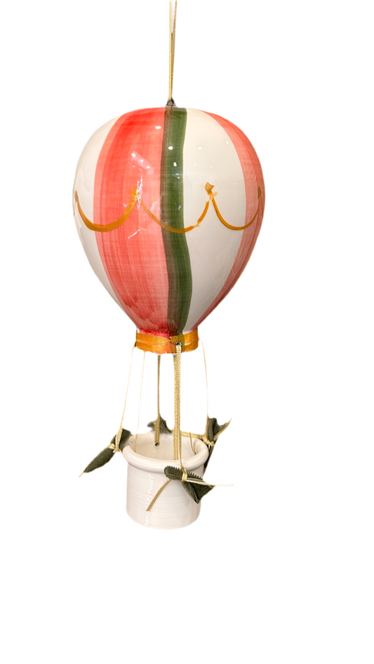 Mongolfiera ceramica