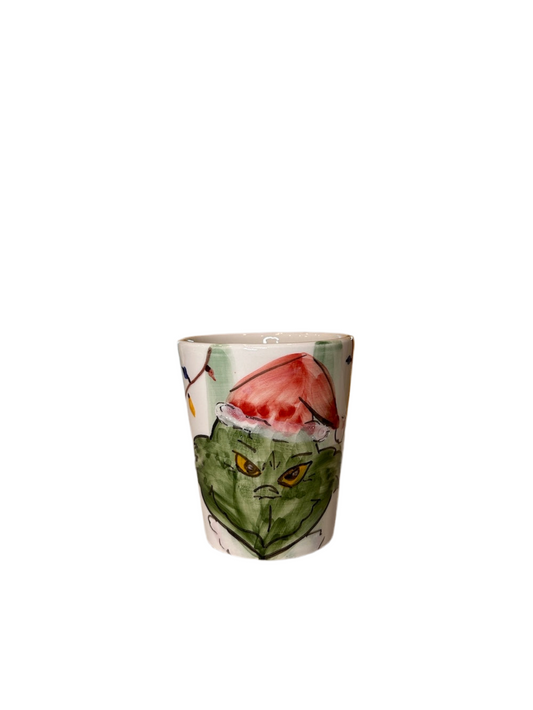 Bicchiere grinch