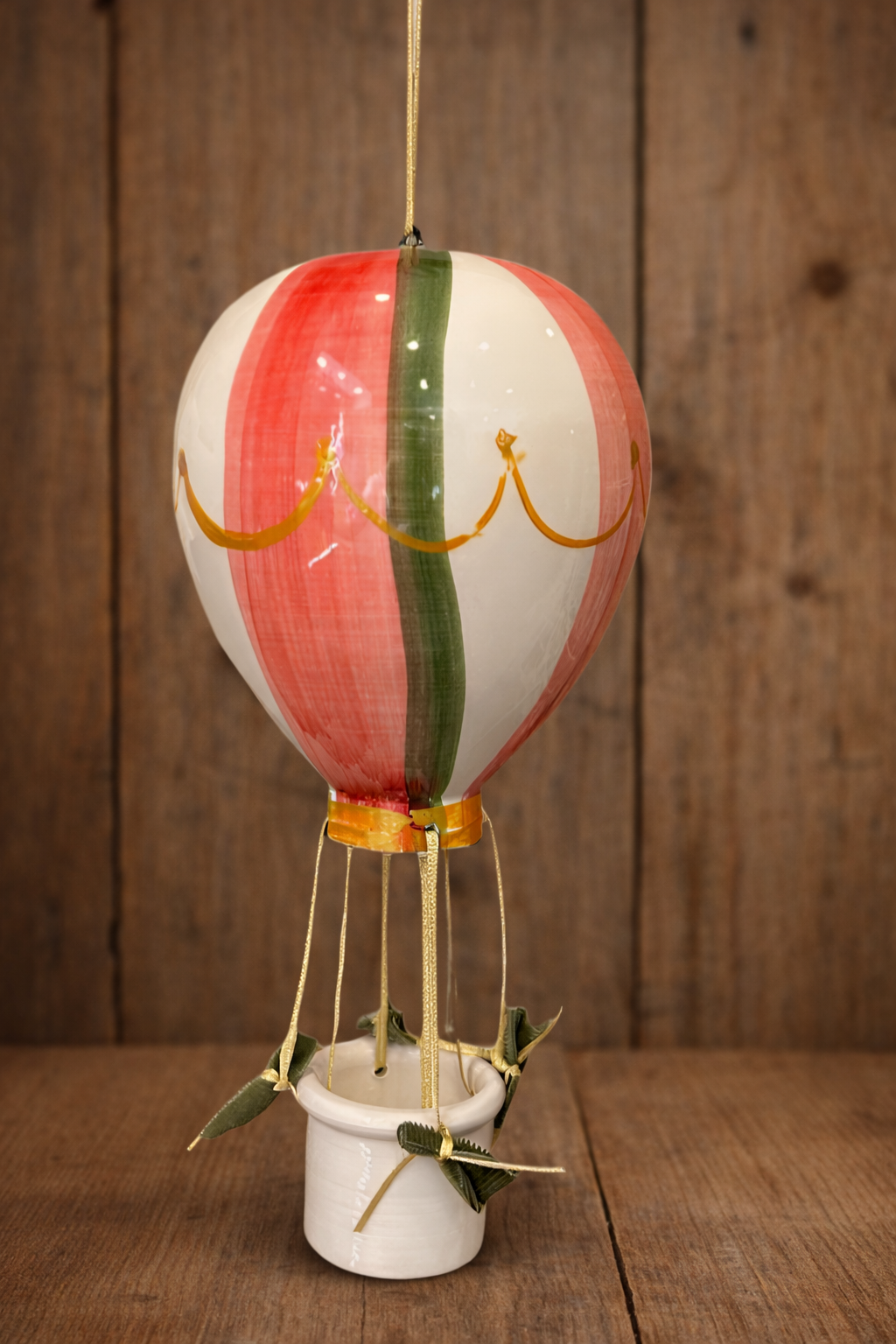 Mongolfiera ceramica