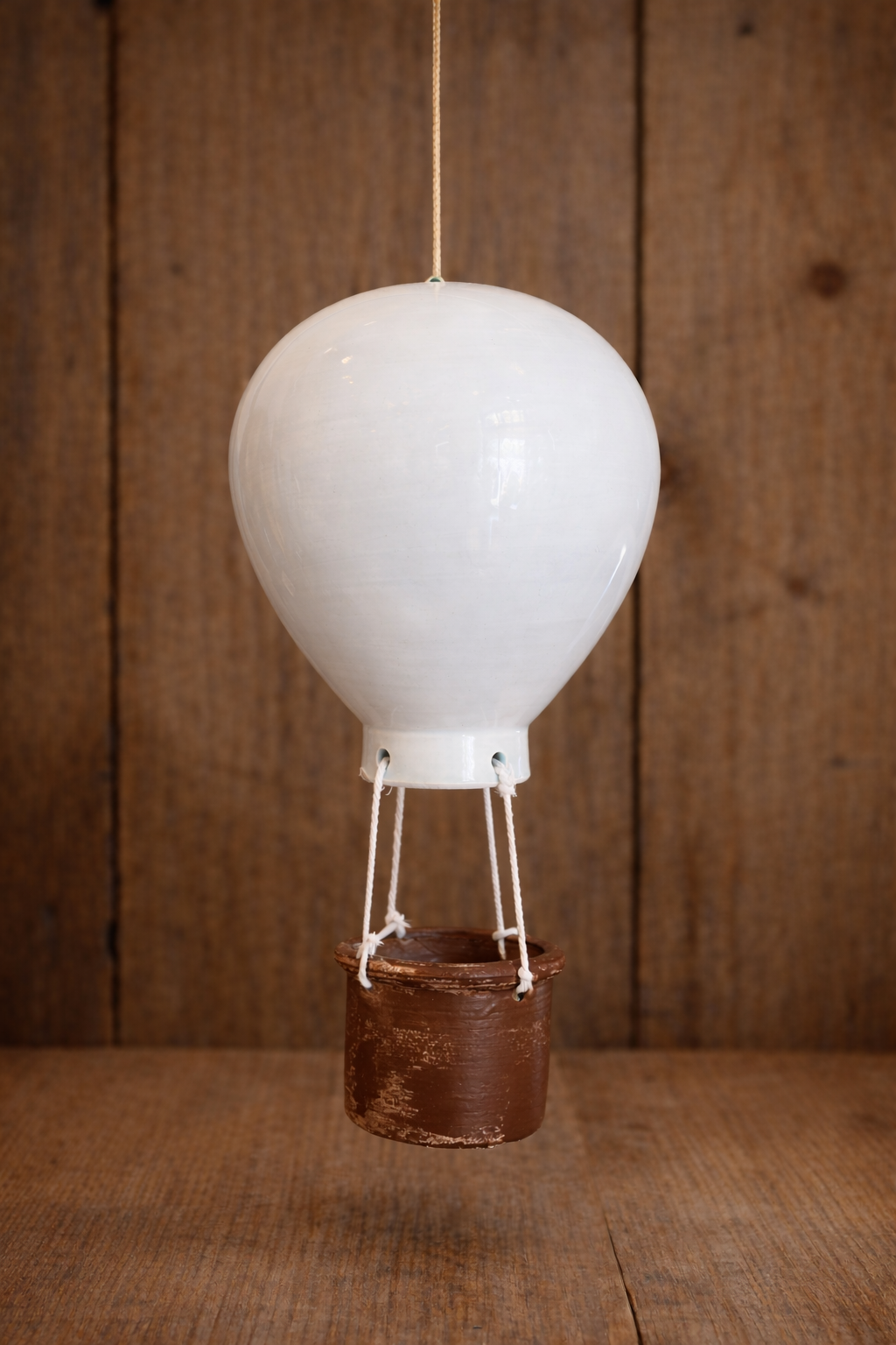 Ceramic hot air balloon