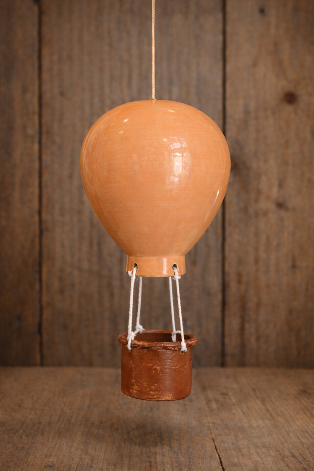 Ceramic hot air balloon
