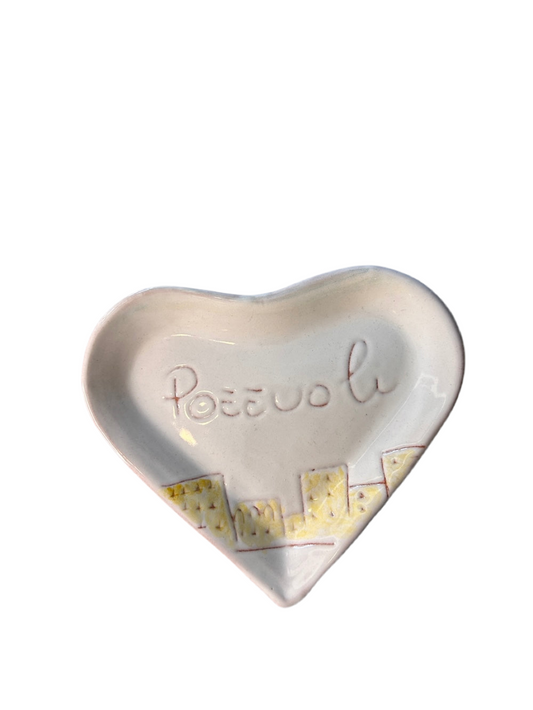 Piatto cuore "Pozzuoli"