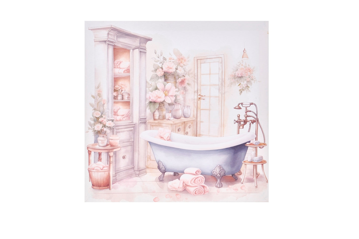 quadro bagno vasca