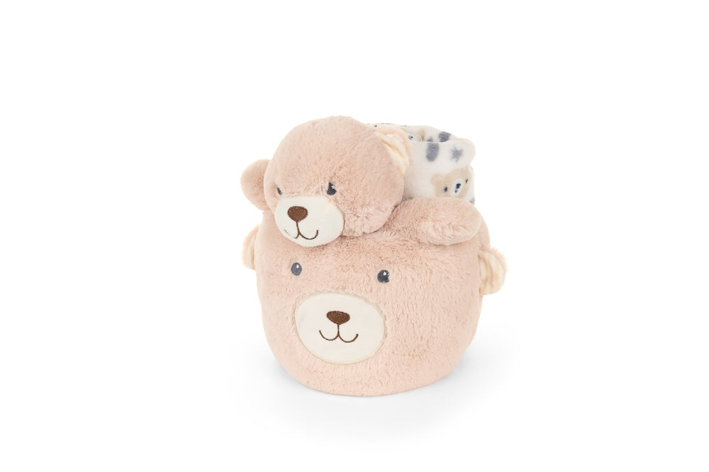 Cesto con peluche
