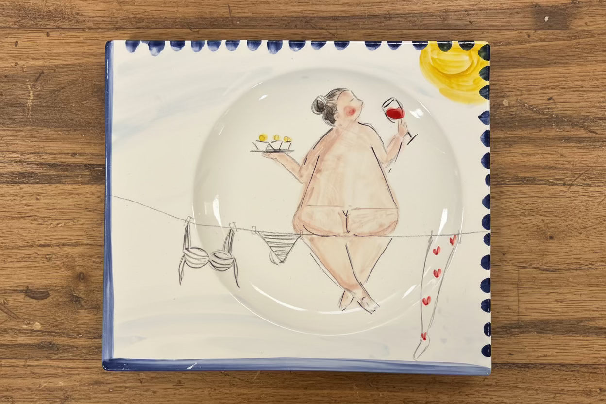 Ceramic baby food set