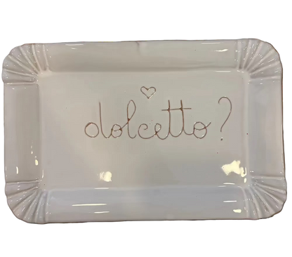 Piattini rettangolari