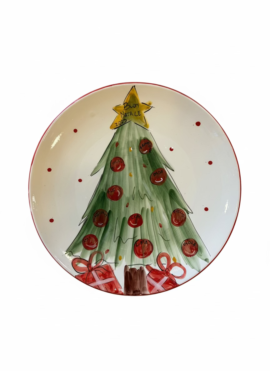 Piatto panettone personalizzabili