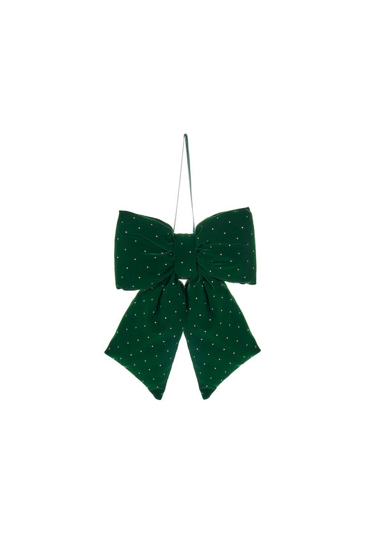 Fiocco verde velluto